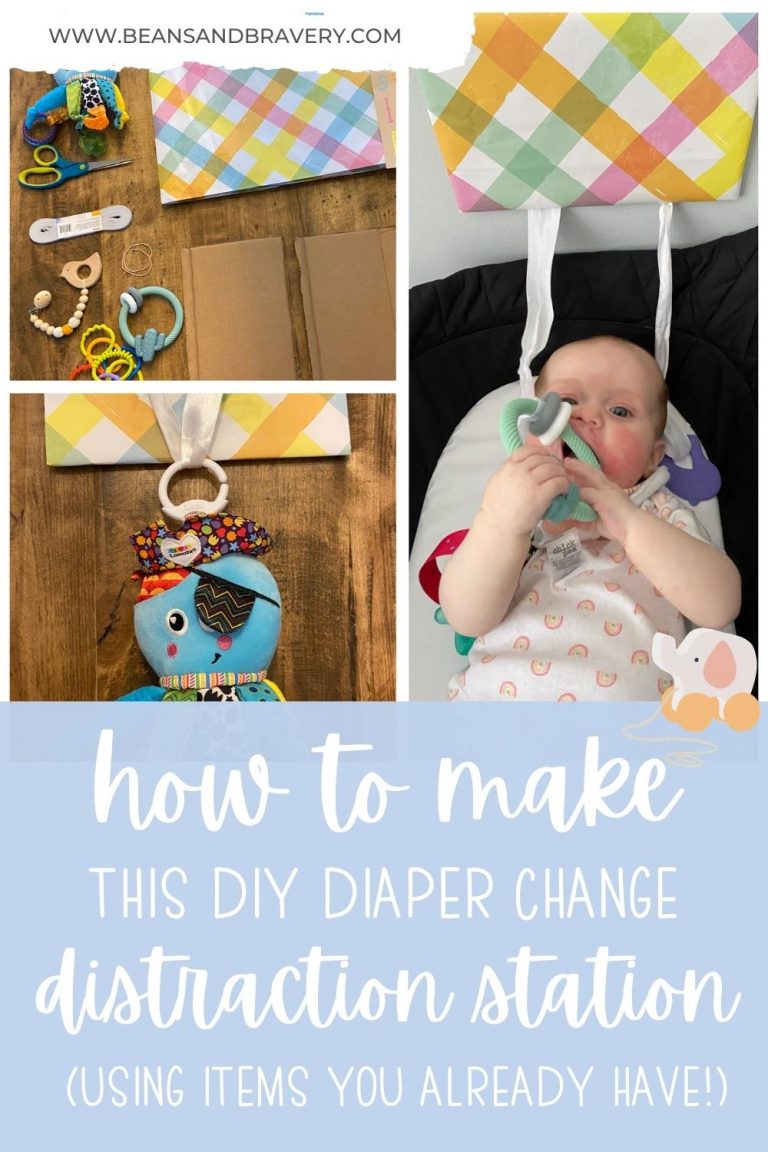 How to Make a DIY Diaper Change Distraction Station